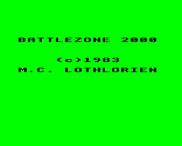 Battle Zone 2000 (1983)(Lothlorien, M.C.)[a][BZ2] screen shot title